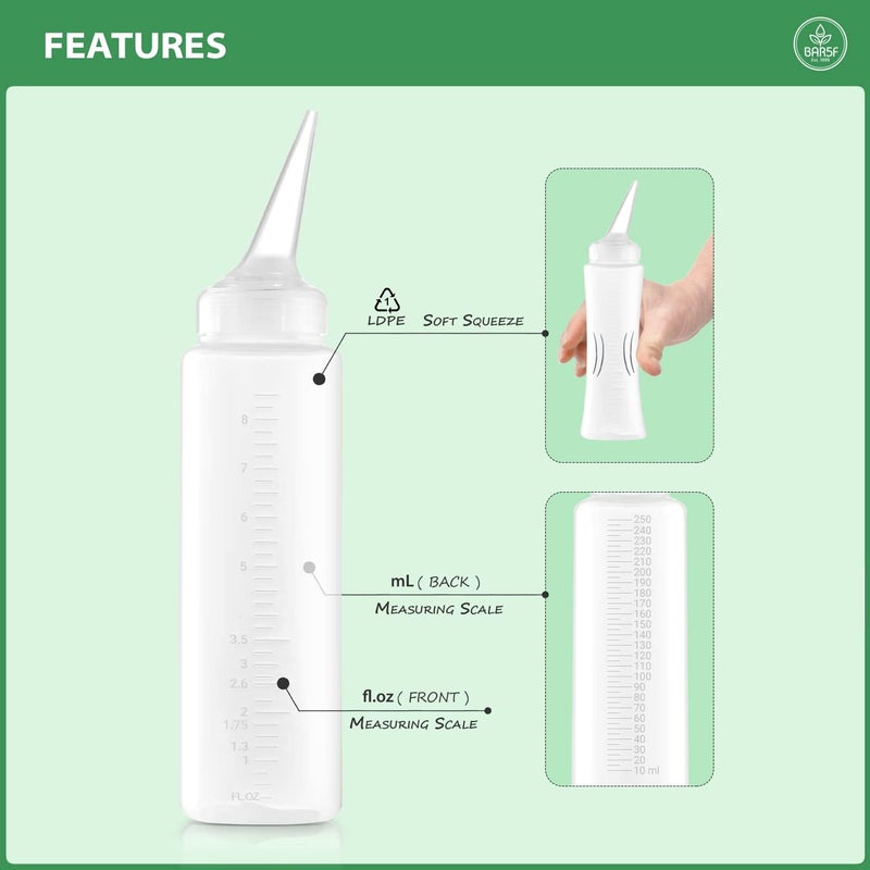 Bar5F Applicator Bottle with Angled Tip 8.5 ounce (Pack of 3) - Image 3